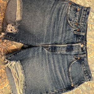 Levi's Women's Blue 501 Jean Shorts